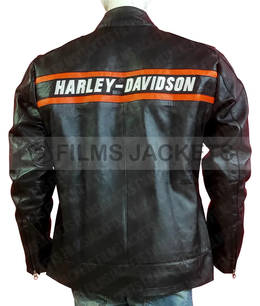 Biker Style Goldberg Harley Davidson Leather Jacket Biker Style Goldberg Harley Davidson Leather Jacket - Image 9