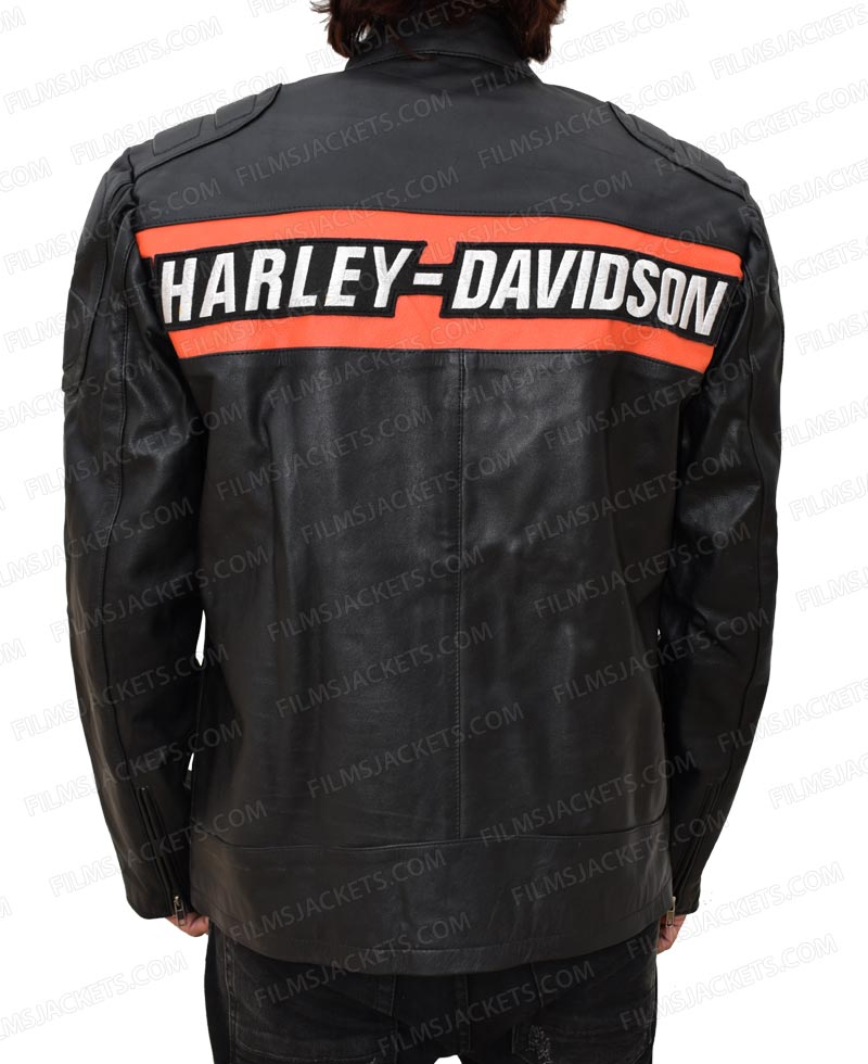 Biker Style Goldberg Harley Davidson Leather Jacket Biker Style Goldberg Harley Davidson Leather Jacket - Image 2