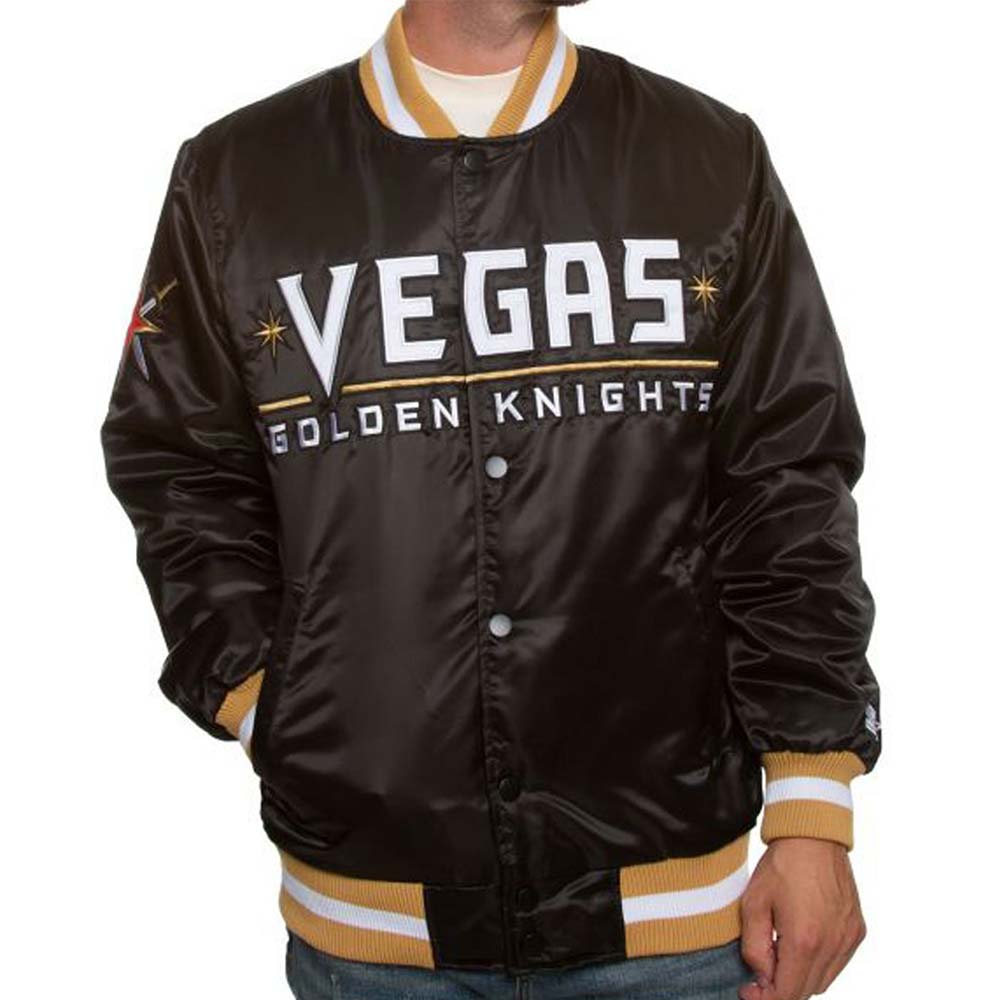 Golden Knights Vegas Bomber Jacket Golden Knights Vegas Bomber Jacket