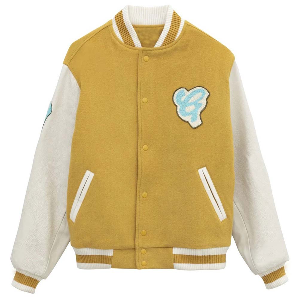 Golf Wang Dirt Letterman Jacket Golf Wang Dirt Letterman Jacket