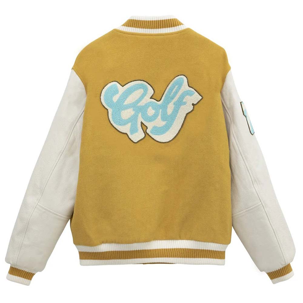 Golf Wang Dirt Letterman Jacket Golf Wang Dirt Letterman Jacket - Image 2
