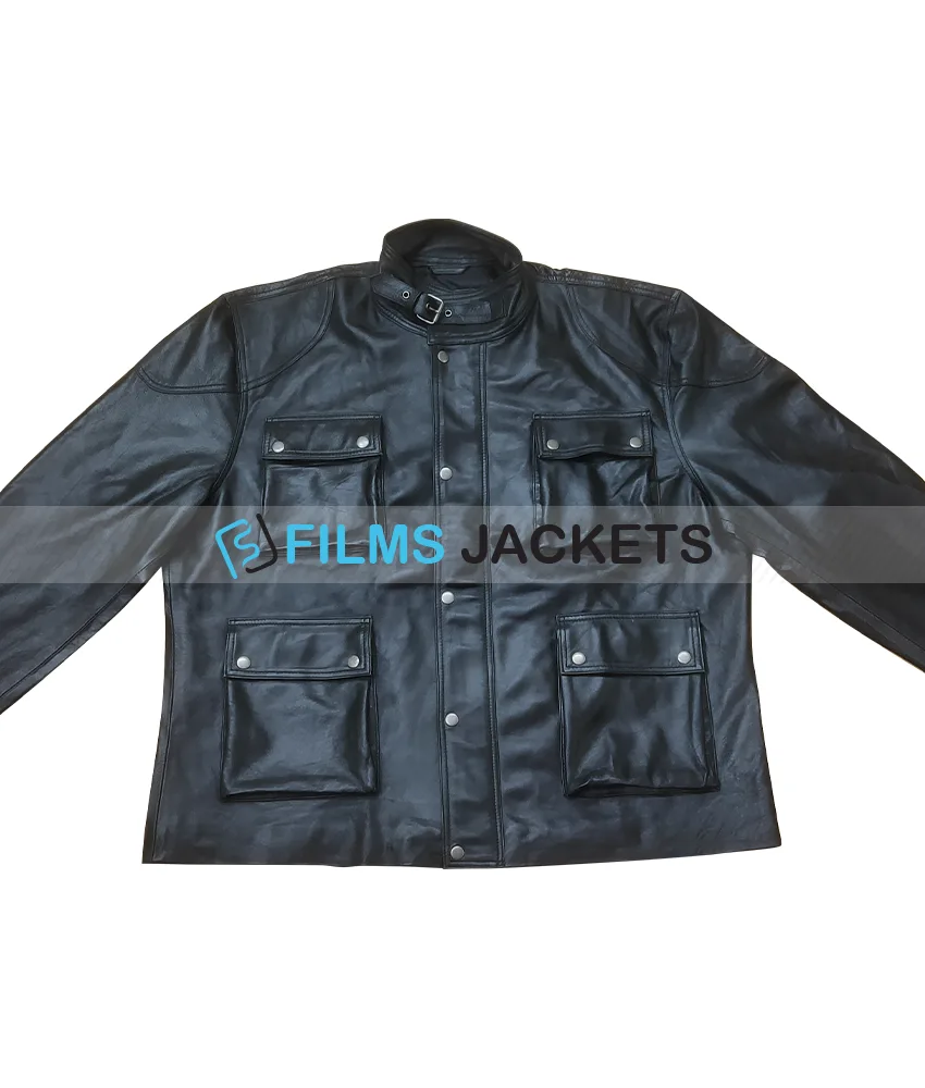 A Discovery of Witches Matthew Goode Biker Leather Jacket A Discovery of Witches Matthew Goode Biker Leather Jacket - Image 4