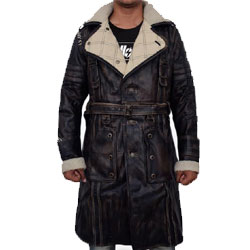 Fallout 4 Elder Maxson Battlecoat with Fur Collar Fallout 4 Elder Maxson Battlecoat with Fur Collar - Image 5