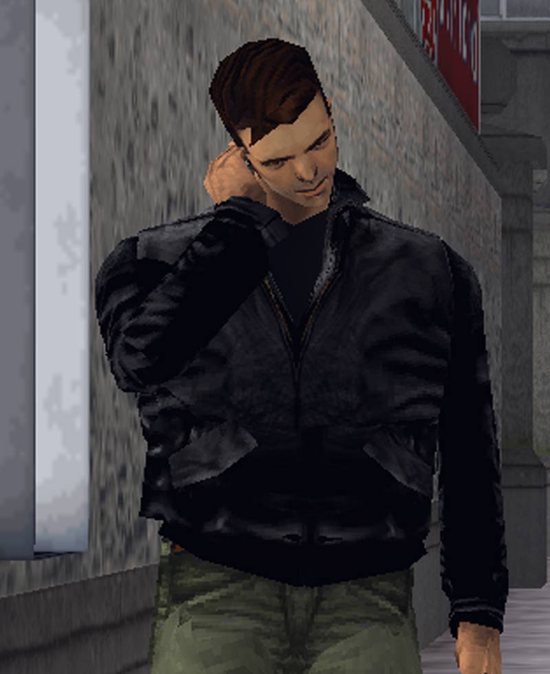 Grand Theft Auto Claude Bomber Leather Jacket claude leather jacket