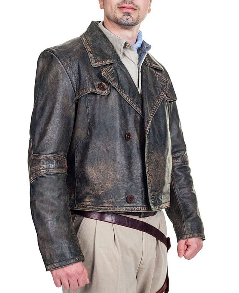 Nolan Defiance Grant Bowler Leather Coat Nolan Defiance Grant Bowler Leather Coat - Image 3