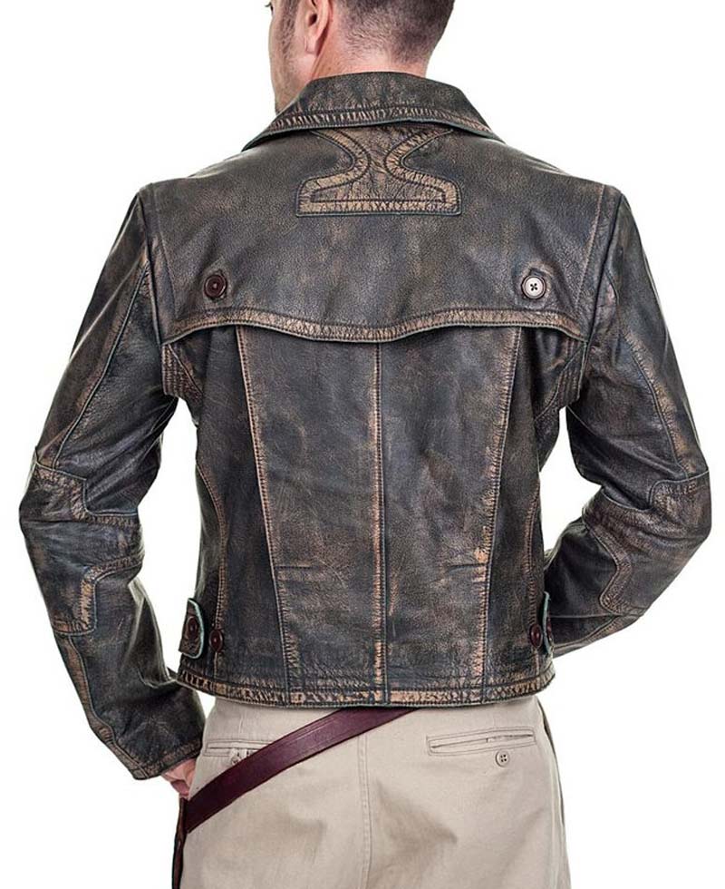 Nolan Defiance Grant Bowler Leather Coat Nolan Defiance Grant Bowler Leather Coat - Image 4