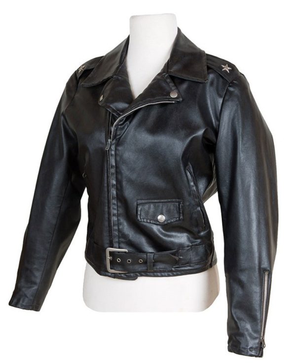 Grease Sandy Olsson Biker Leather Jacket