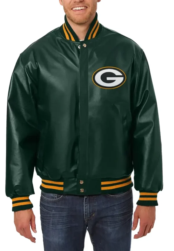 Green Bay Packers Leather Jacket