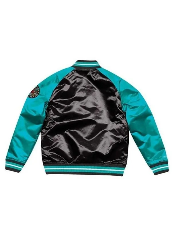 Grizzlies Varsity Satin Jacket Grizzlies Varsity Satin Jacket - Image 2
