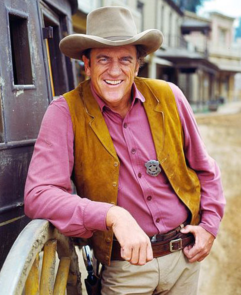 James Arness Gunsmoke Suede Vest James Arness Gunsmoke Suede Vest