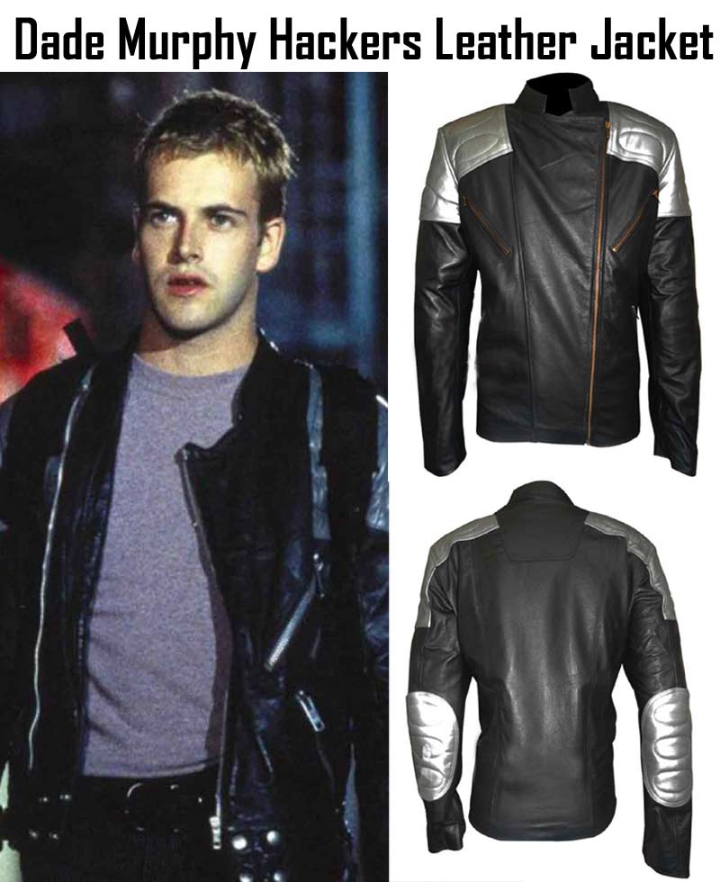 Dade Murphy Hackers Leather Jacket Dade Murphy Hackers Leather Jacket - Image 4