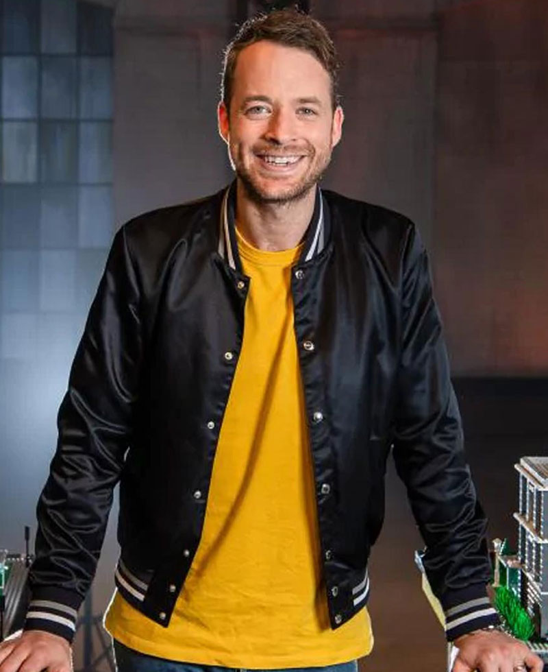 Hamish Blake Lego Masters Australia Black Jacket Hamish Blake Lego Masters Australia Black Jacket