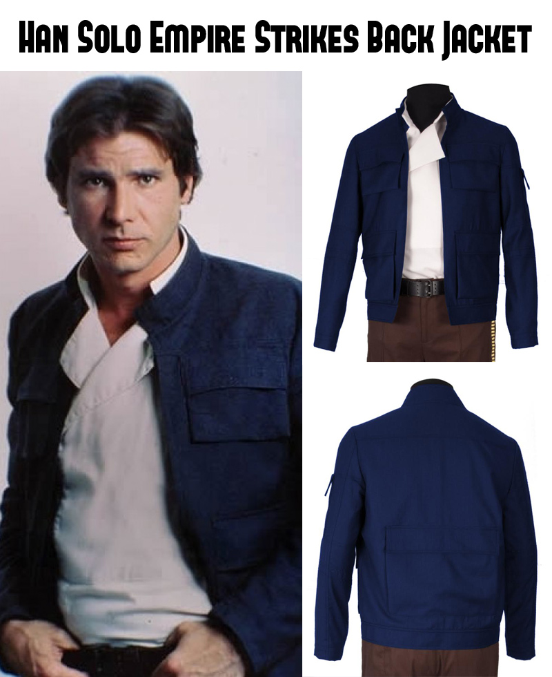 Star Wars Han Solo Empire Strikes Back Jacket han solo empire strikes back jacket