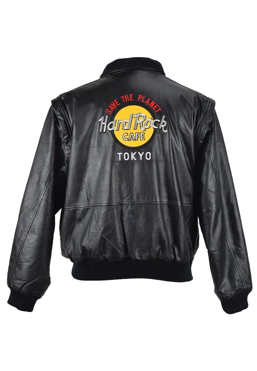 Hard Rock Cafe Leather Jacket Hard Rock Cafe Leather Jacket - Image 2
