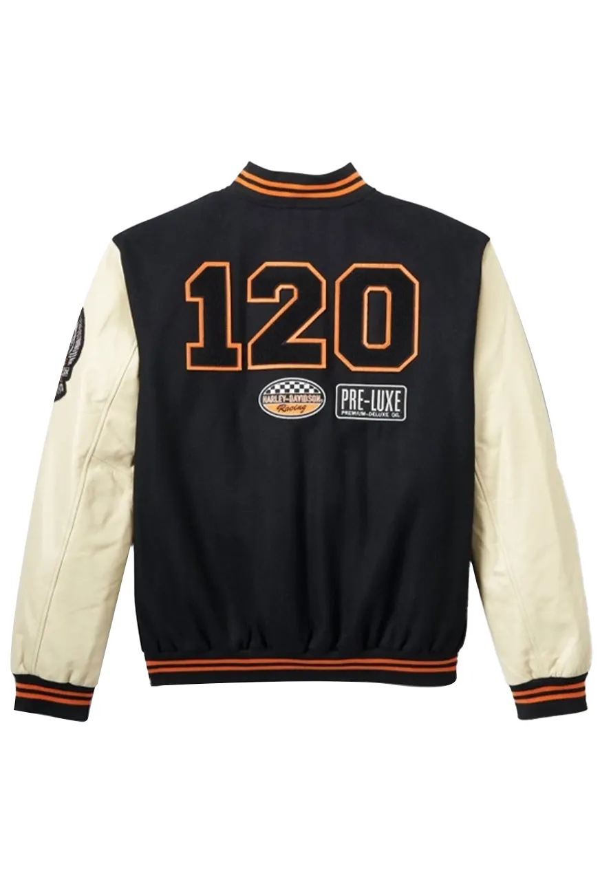 Harley Davidson 120 Varsity Jacket Harley Davidson 120 Varsity Jacket - Image 2