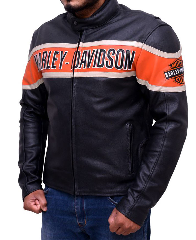 Harley Davidson Victory Leather Jacket Harley Davidson Victory Leather Jacket - Image 3