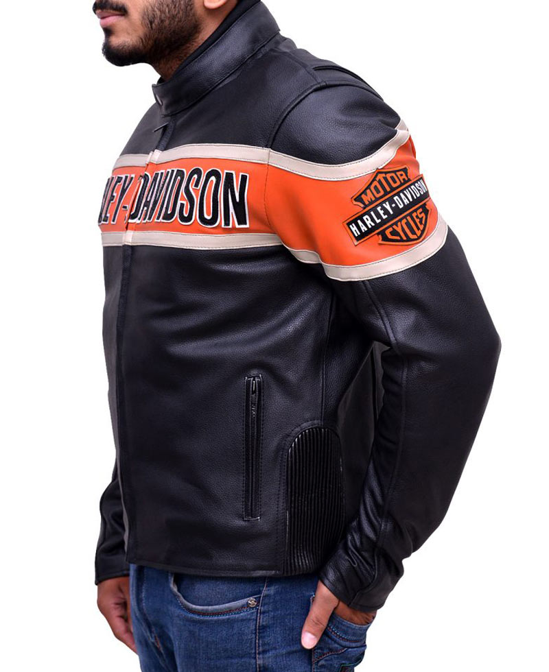 Harley Davidson Victory Leather Jacket Harley Davidson Victory Leather Jacket - Image 4
