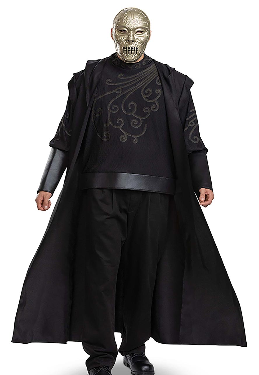 Harry Potter Death Eater Costume Coat Harry Potter Death Eater Costume Coat - Image 4