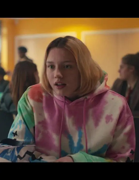 Heartstopper 2022 Imogen Heaney Multi Fleece Hoodie Heartstopper 2022 Imogen Heaney Multi Fleece Hoodie - Image 2