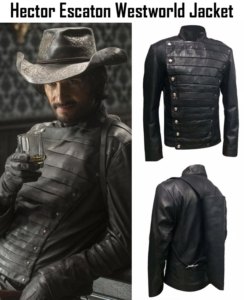 Westworld Hector Escaton Jacket hector escaton westworld leather jacket