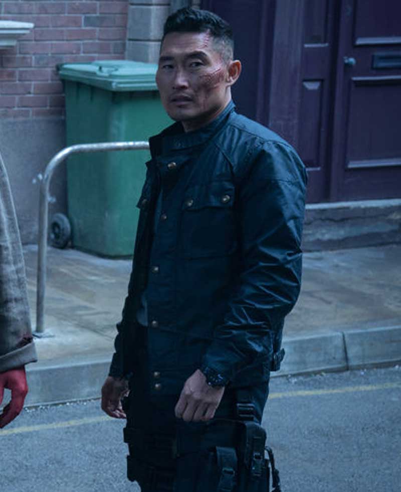 Hellboy Ben Daimio Black Cotton Jacket Hellboy Ben Daimio Black Cotton Jacket - Image 2
