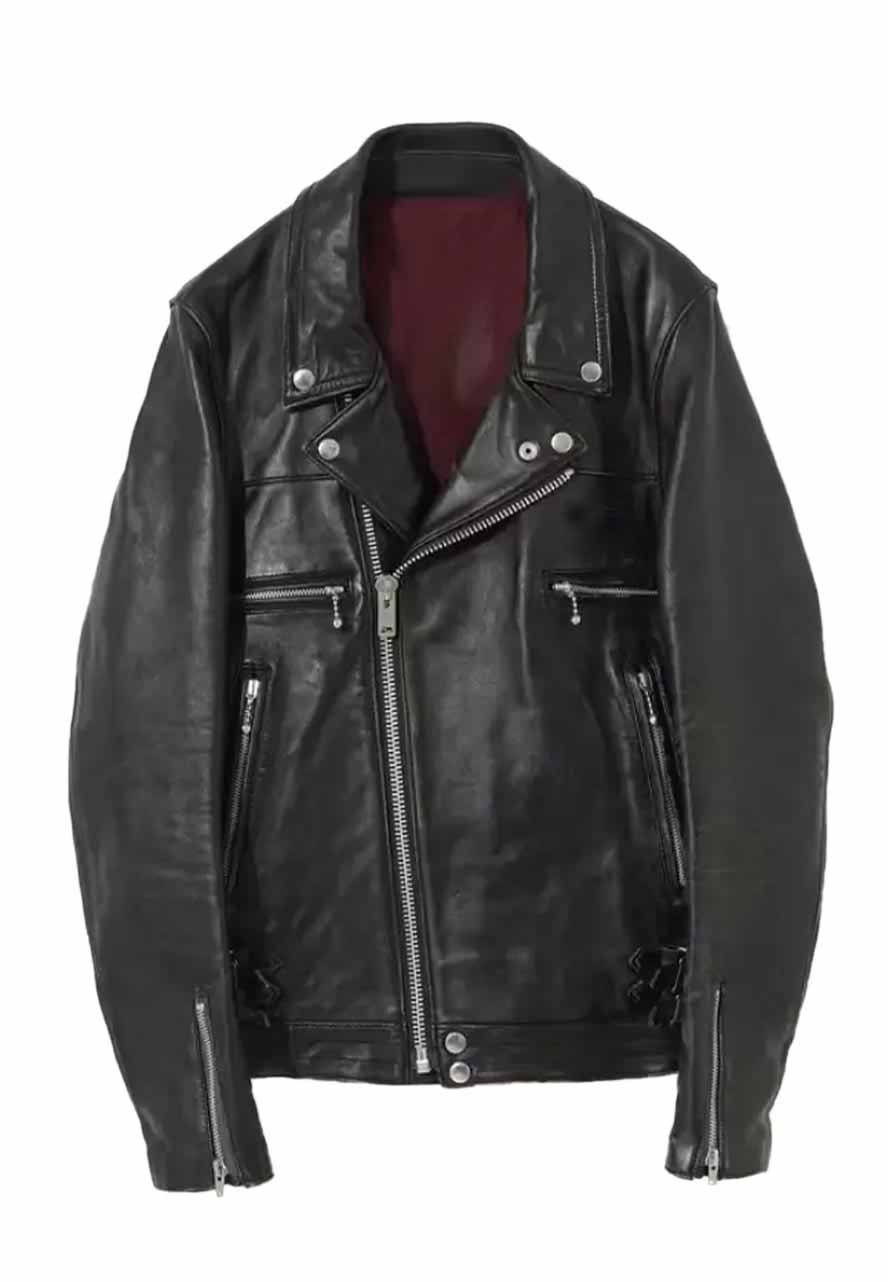 Hellfire Club Biker Leather Jacket Hellfire Club Biker Leather Jacket