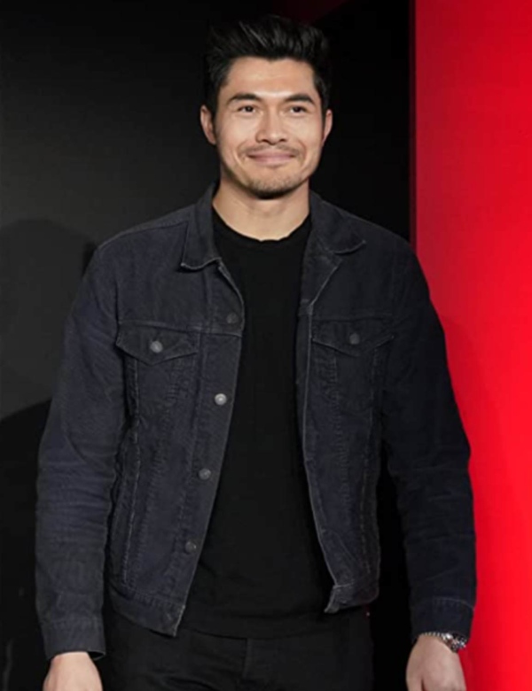 Henry Golding Snake Eyes Denim Jacket