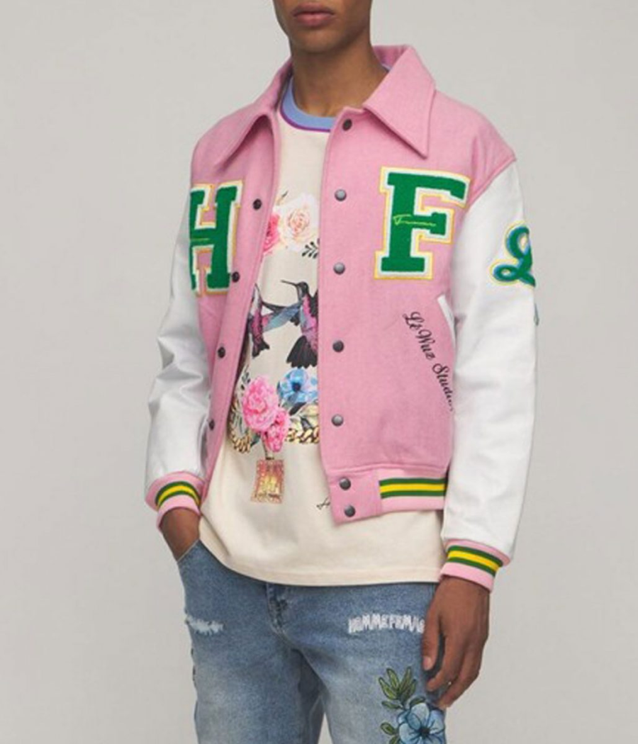 homme femme varsity jacket
