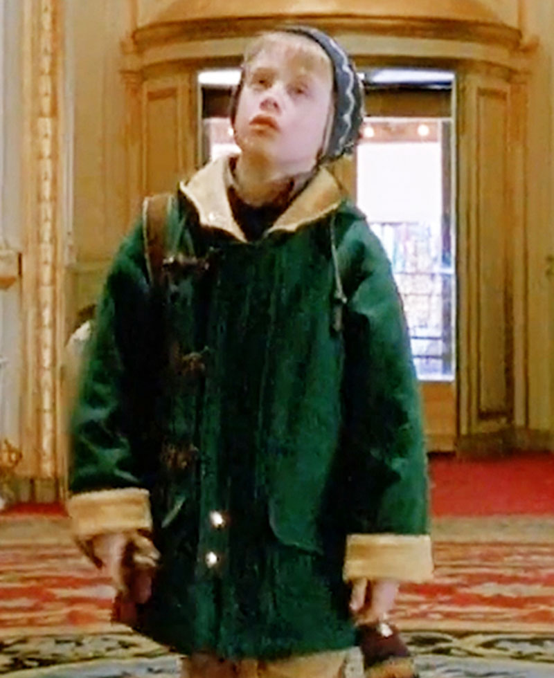 Macaulay Culkin Home Alone Hooded Coat home alone mccallister coat