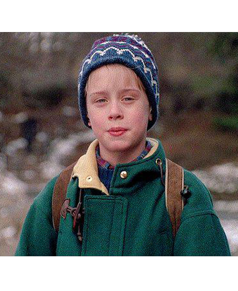 Macaulay Culkin Home Alone Hooded Coat home kevin mccallister coat