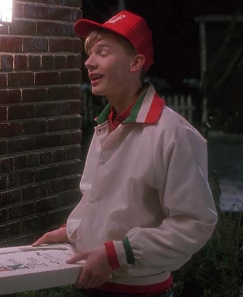 Home Alone Pizza Boy White Jacket Home Alone Pizza Boy White Jacket - Image 4