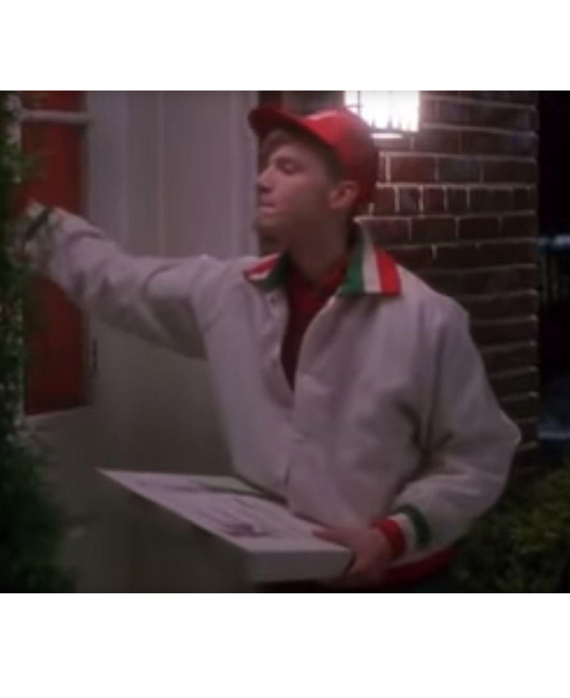 Home Alone Pizza Boy White Jacket Home Alone Pizza Boy White Jacket - Image 5