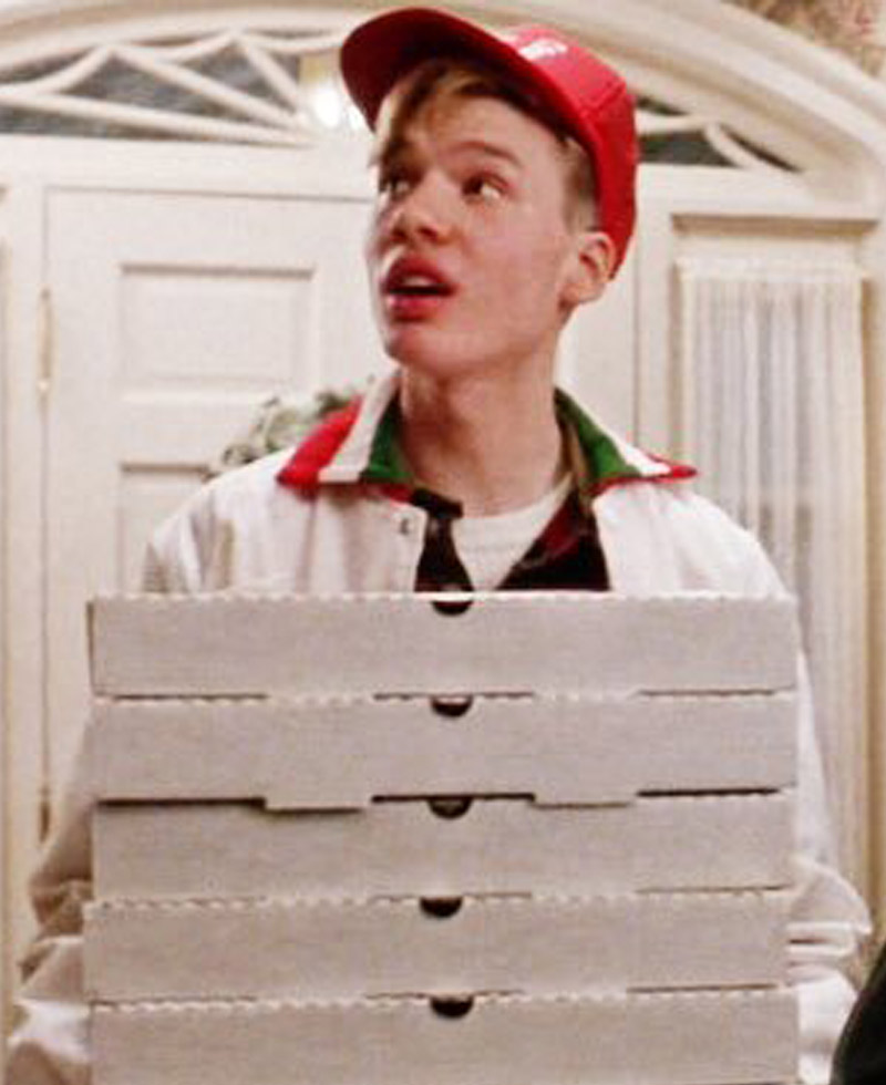 Home Alone Pizza Boy White Jacket Home Alone Pizza Boy White Jacket - Image 3