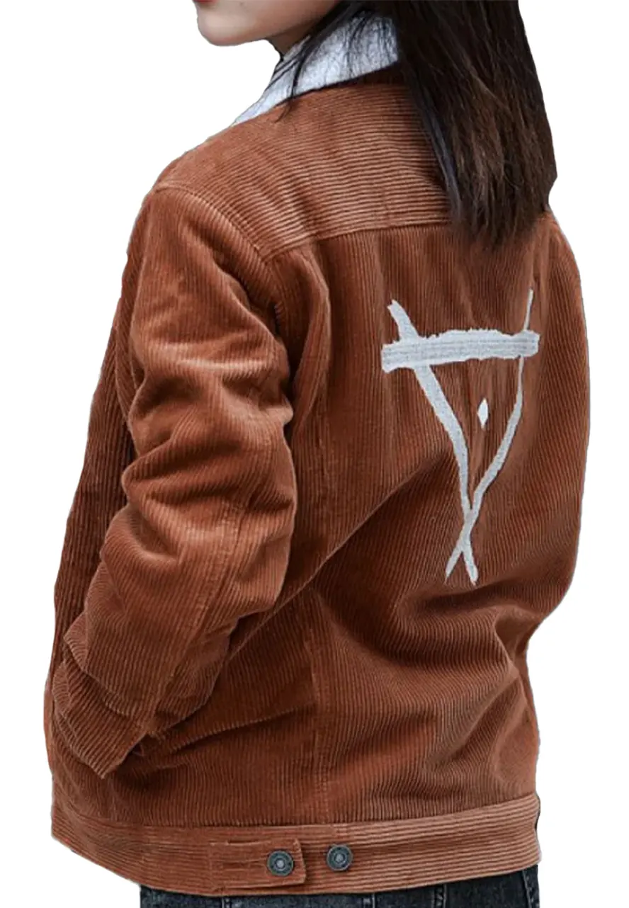 Horizon Aloy 2.0 Brown Shearling Jacket Horizon Aloy 2.0 Brown Shearling Jacket - Image 5