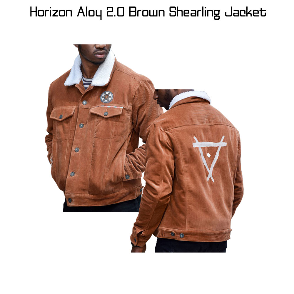 Horizon Aloy 2.0 Brown Shearling Jacket Horizon Aloy 2.0 Brown Shearling Jacket - Image 6