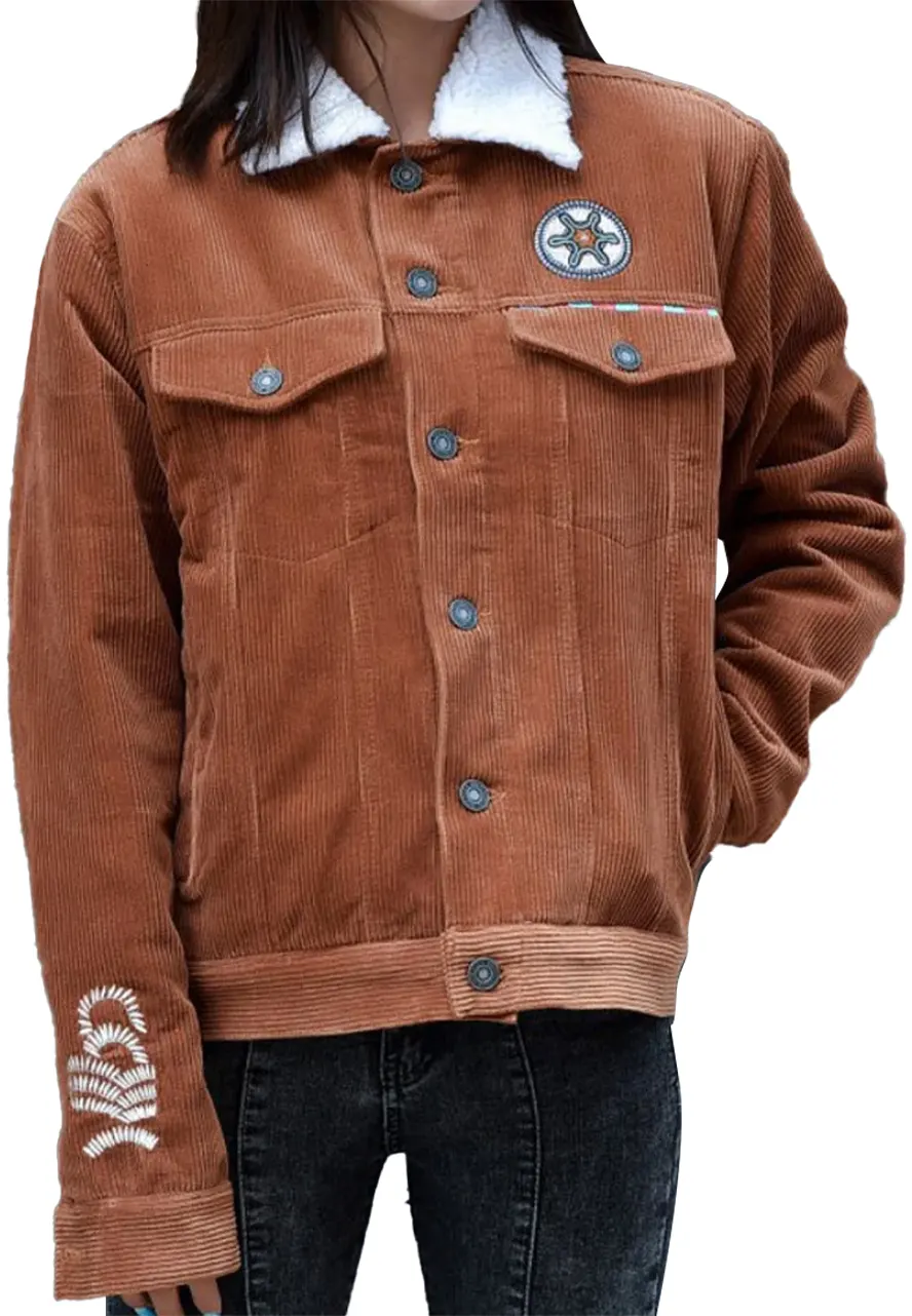Horizon Aloy 2.0 Brown Shearling Jacket Horizon Aloy 2.0 Brown Shearling Jacket - Image 4
