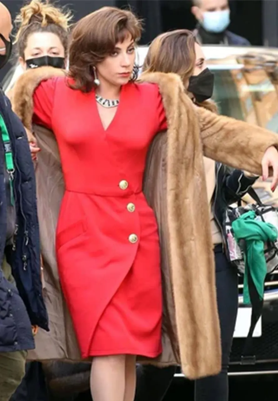 House Of Gucci Lady Gaga Coat House Of Gucci Lady Gaga Coat - Image 5