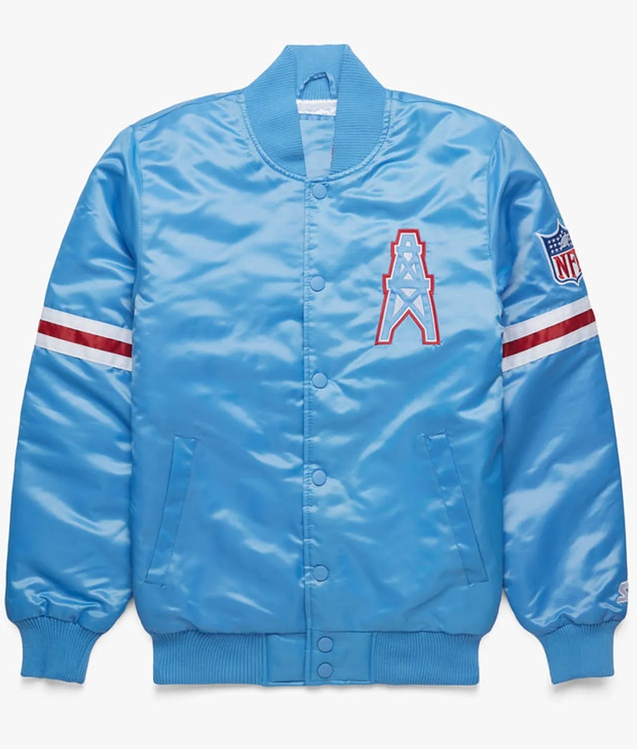 Houston Oilers Satin Jacket Houston Oilers Satin Jacket