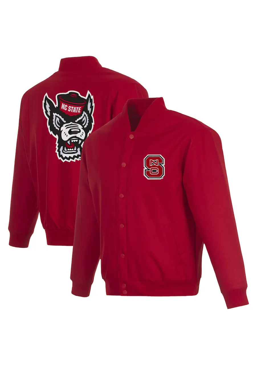 Houston Texans Poly Twill Varsity Jacket Houston Texans Poly Twill Varsity Jacket - Image 3