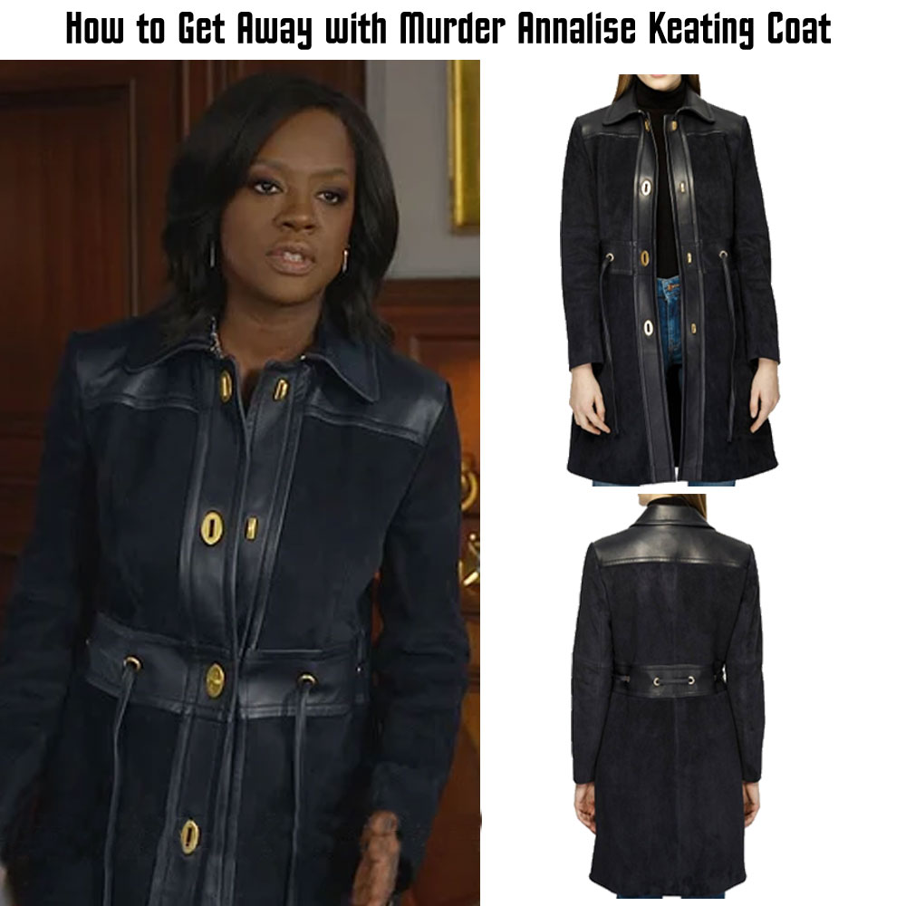 How to Get Away with Murder Viola Davis Black Coat How to Get Away with Murder Viola Davis Black Coat - Image 4