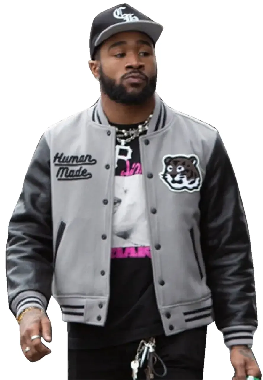 Human Made Miles Sanders Varsity Jacket Human Made Miles Sanders Varsity Jacket