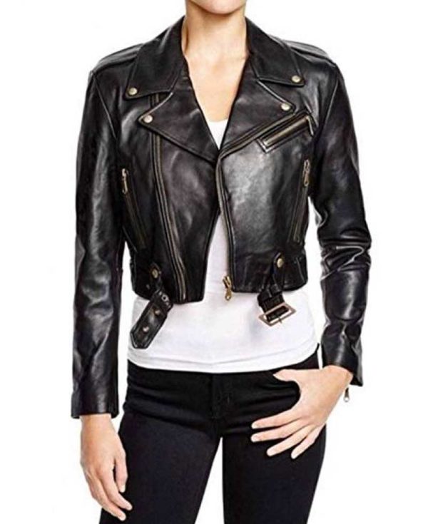 I Am The Man Becky Lynch Black Leather Jacket