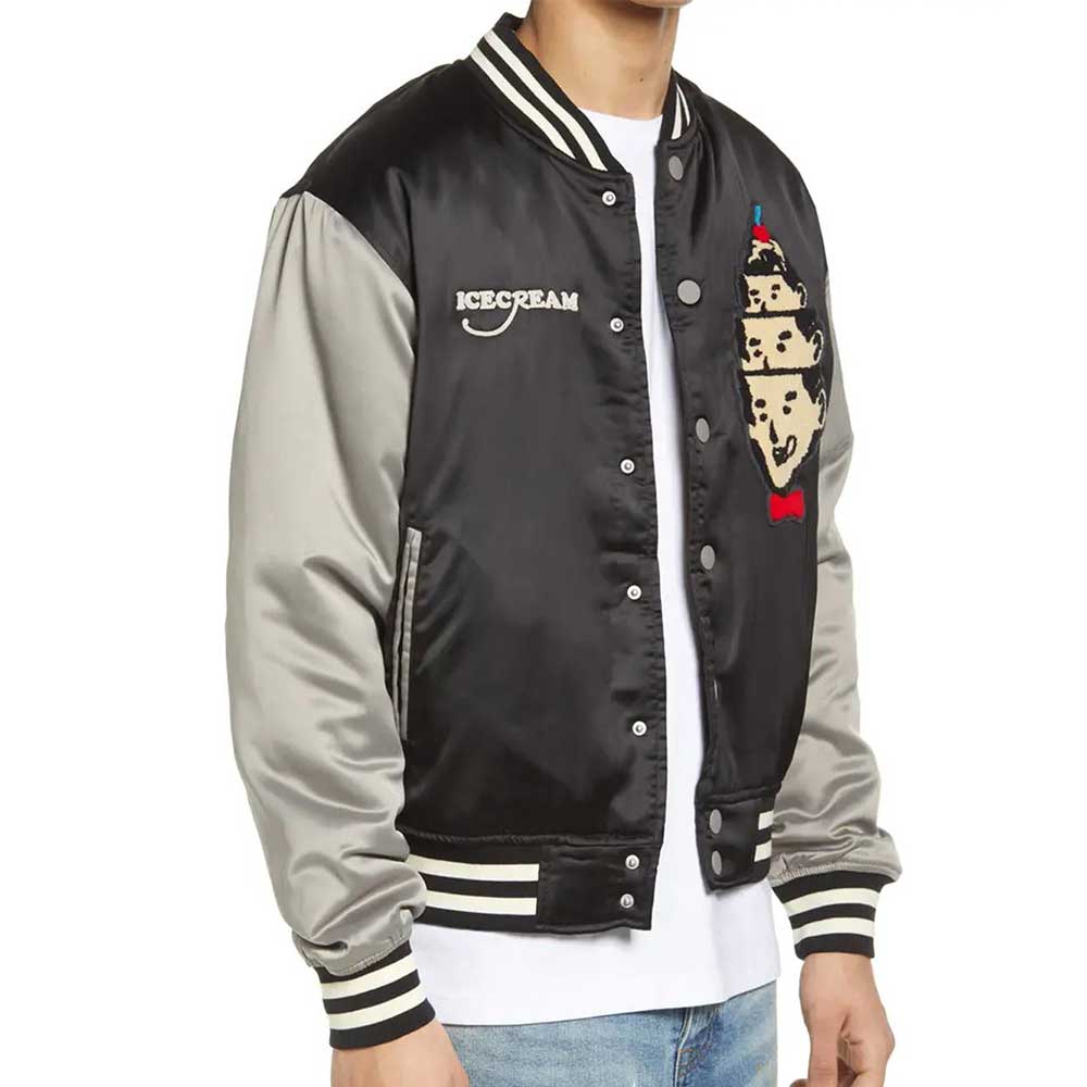 Ice Cream Hoodini Varsity Jacket Ice Cream Hoodini Varsity Jacket - Image 3