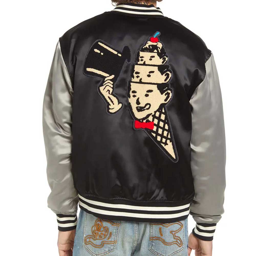 Ice Cream Hoodini Varsity Jacket Ice Cream Hoodini Varsity Jacket - Image 2