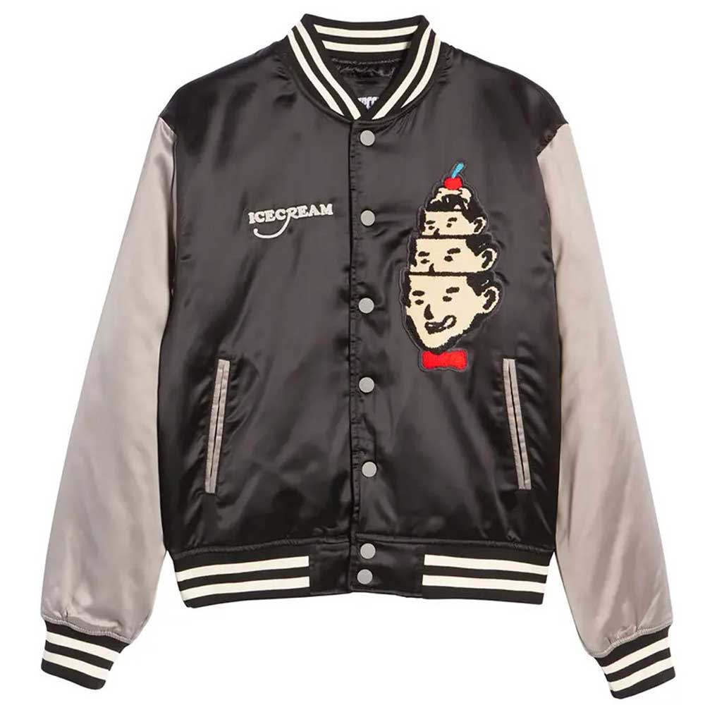 Ice Cream Hoodini Varsity Jacket Ice Cream Hoodini Varsity Jacket - Image 4