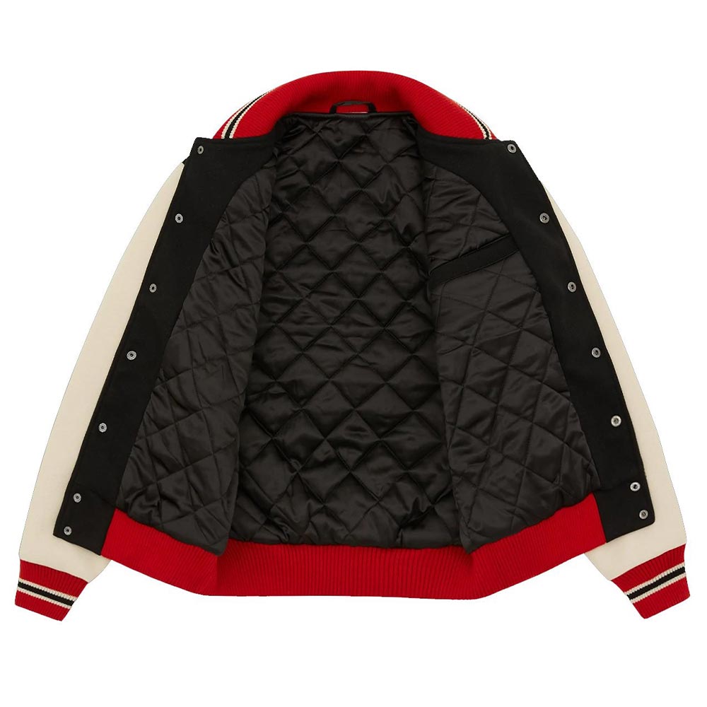 Icecream Skate Cone Varsity Jacket Icecream Skate Cone Varsity Jacket - Image 3