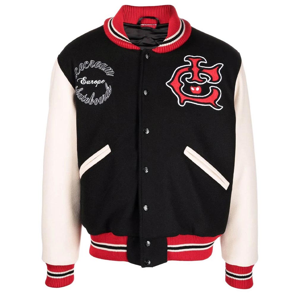 Icecream Skate Cone Varsity Jacket Icecream Skate Cone Varsity Jacket