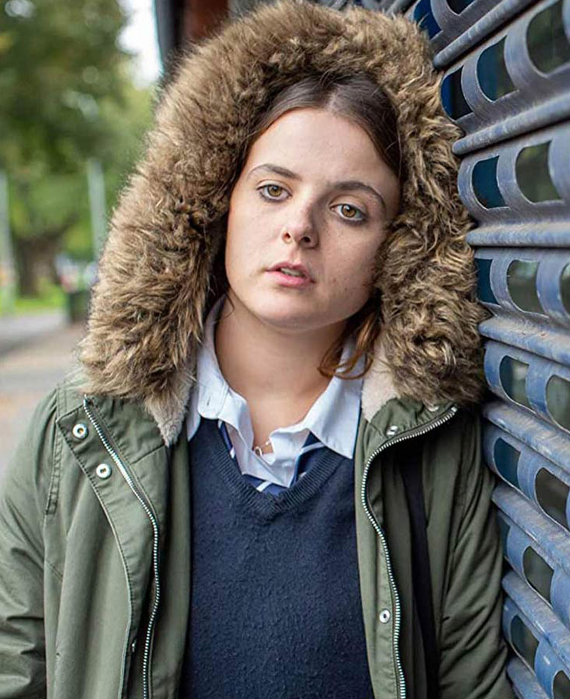 Gabrielle Creevy In My Skin Green Parka Gabrielle Creevy In My Skin Green Parka - Image 3