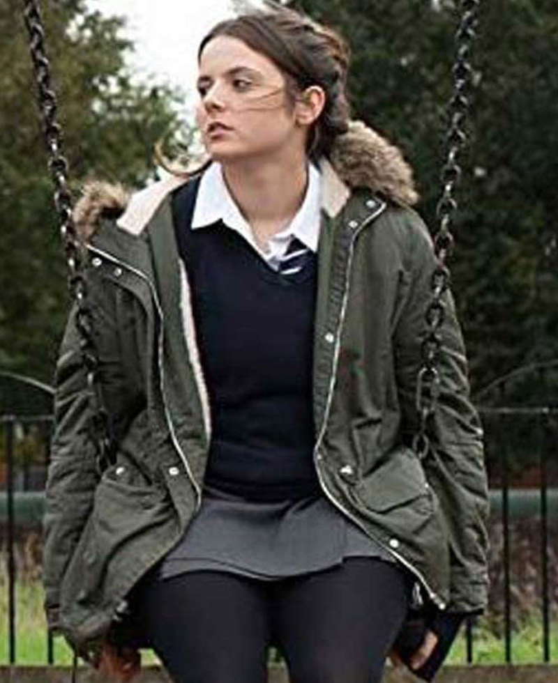 Gabrielle Creevy In My Skin Green Parka Gabrielle Creevy In My Skin Green Parka