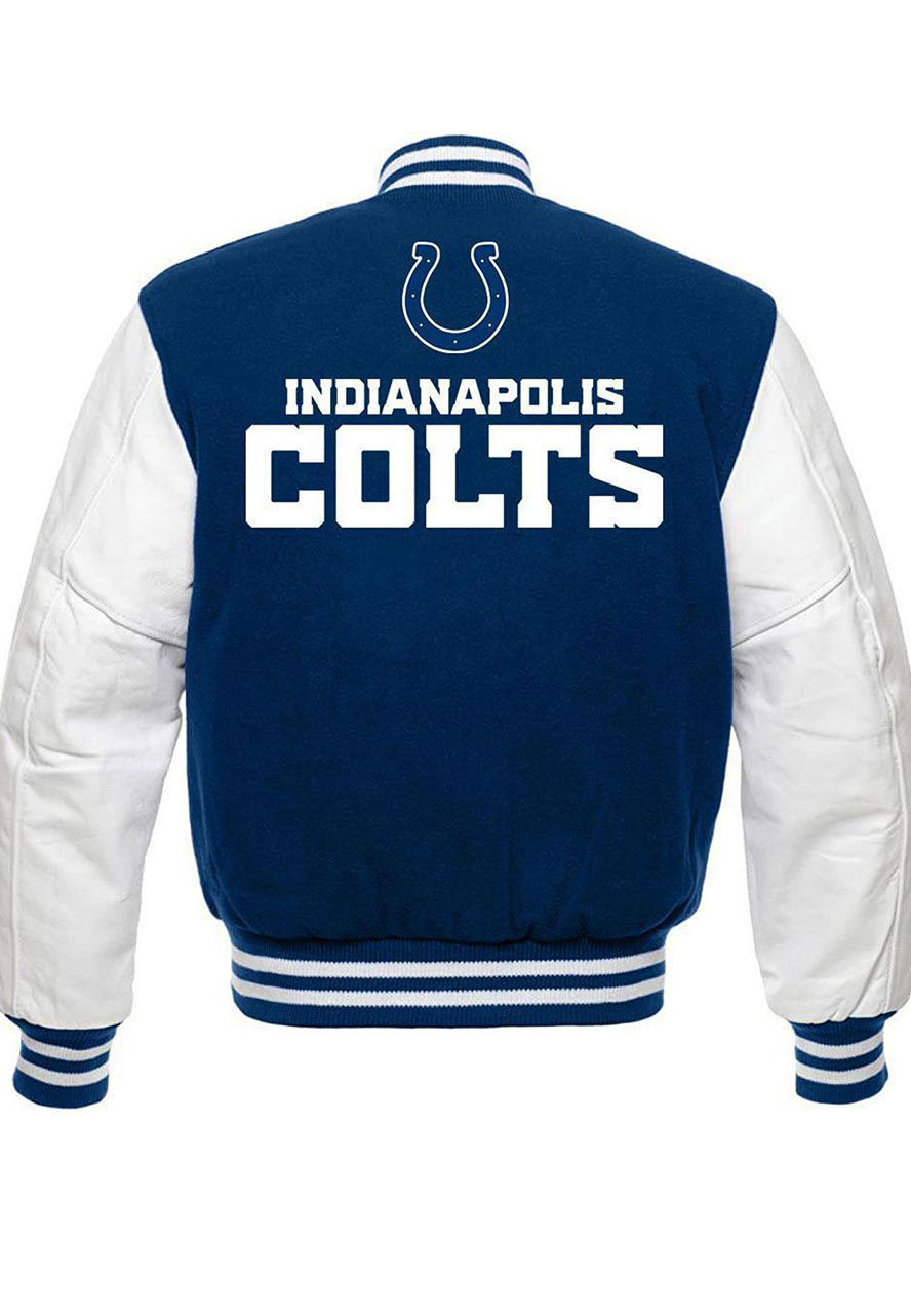 Indianapolis Colts Varsity Jacket Indianapolis Colts Varsity Jacket - Image 2